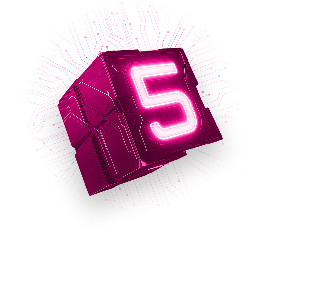 AI and Web3 convergence graphic for Hype5